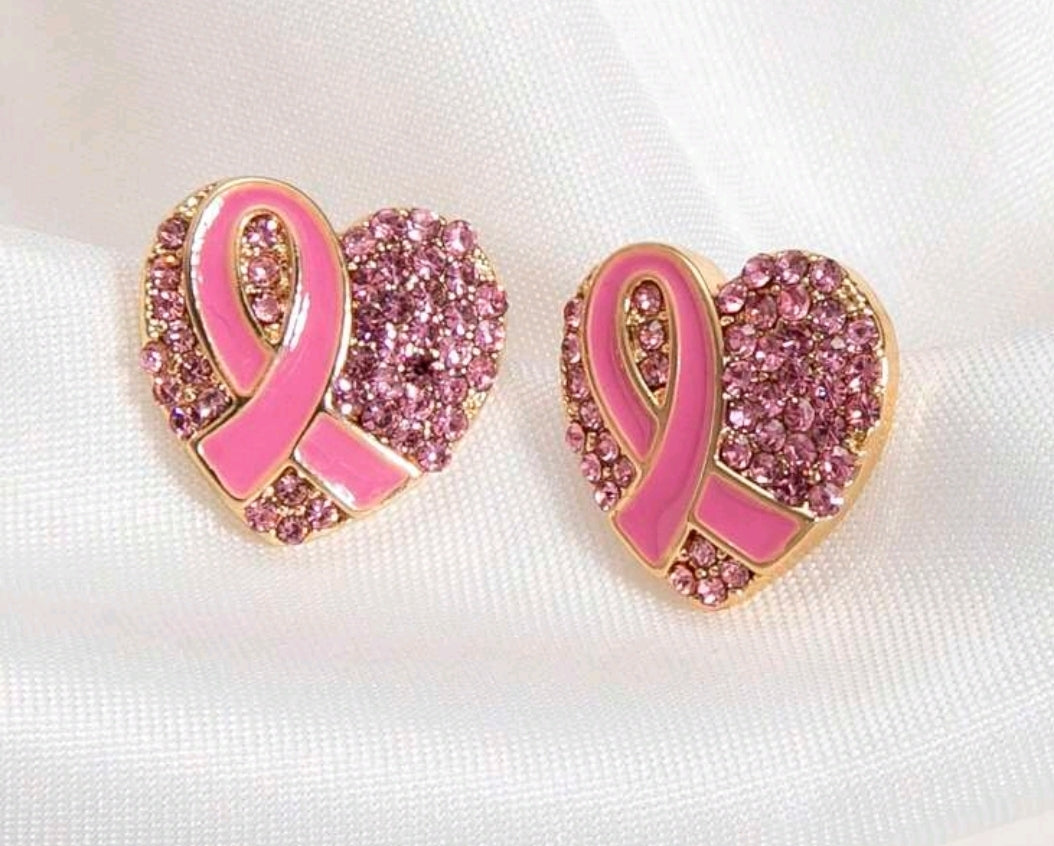 Breast Cancer Awareness Hearts