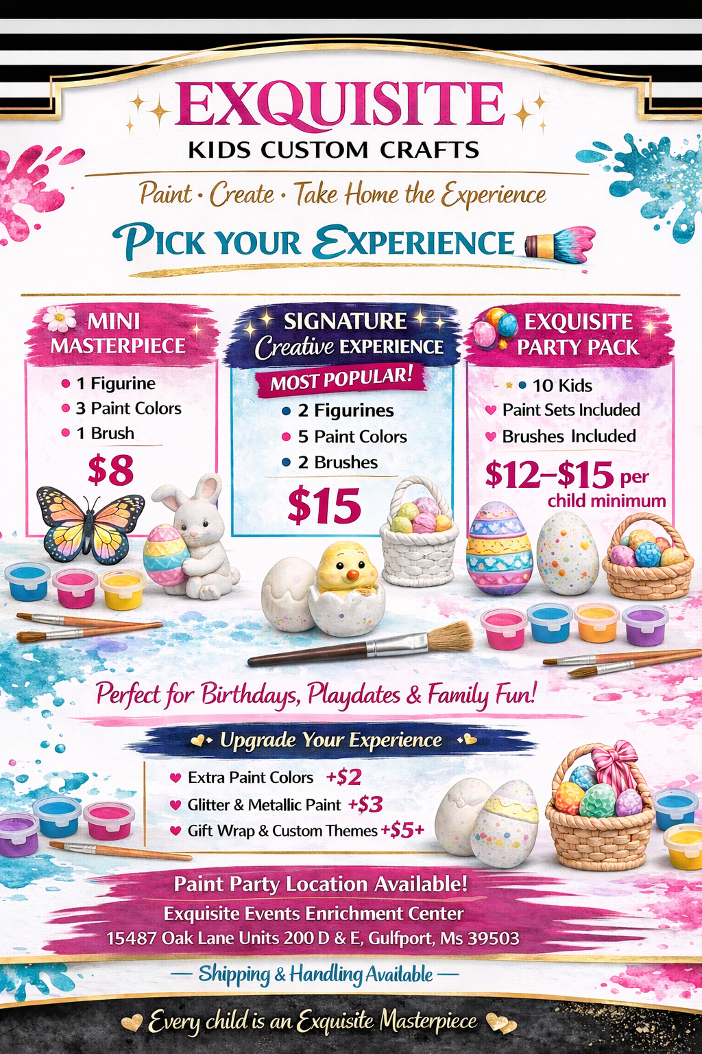 Custom Crafts: Paint, Color, Create Something Great!