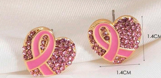 Breast Cancer Awareness Hearts