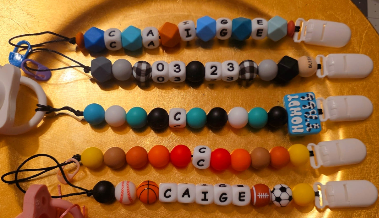 Custom Pacifier Clip