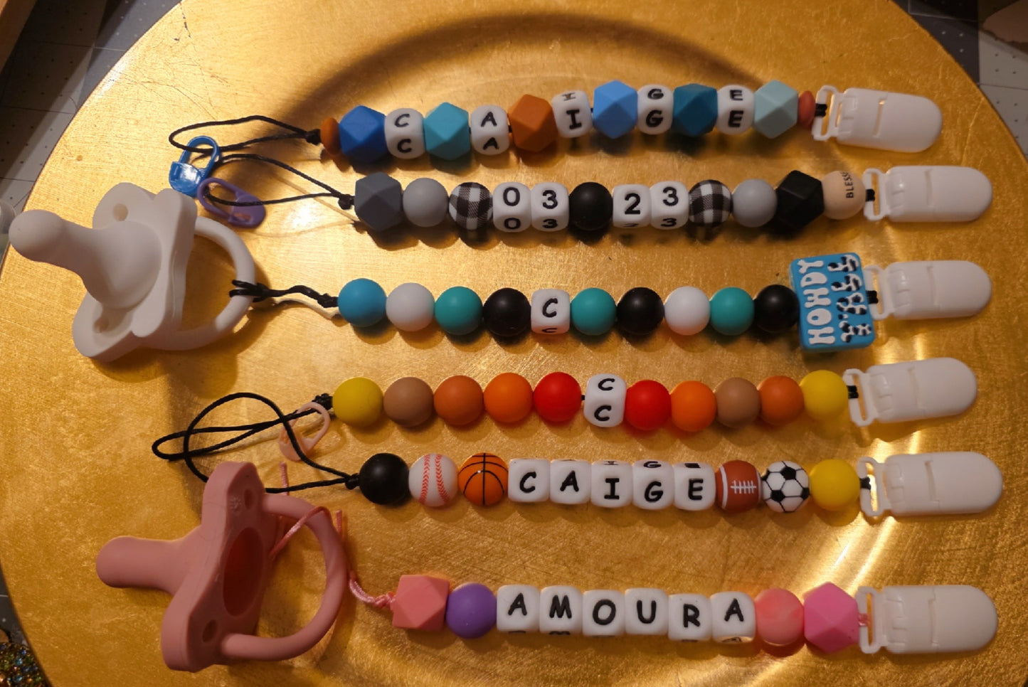 Custom Pacifier Clip